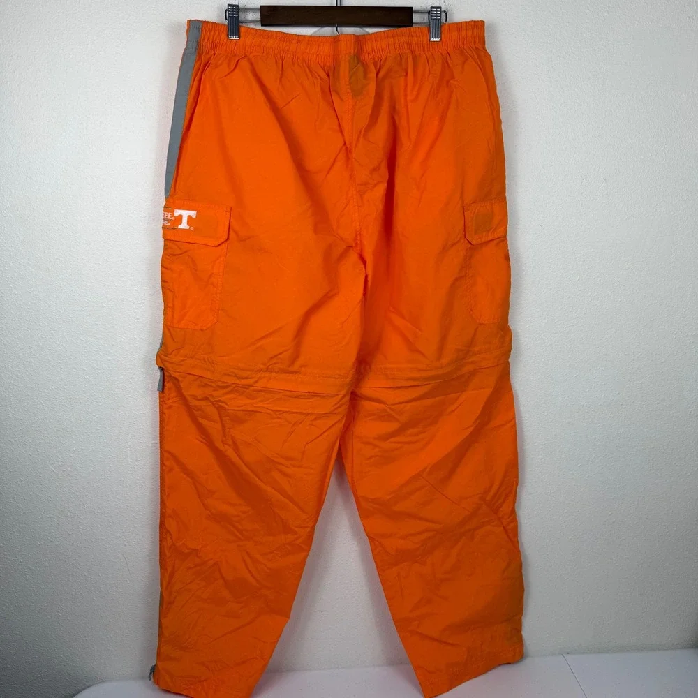 Starter Tennessee Volunteers Orange Nylon Zip Off Convertible Track Pants‎ XL